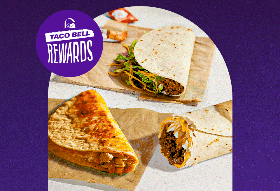Join Taco Bell Rewards and Choose your Welcome Reward